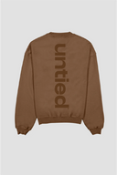 UNTIED® THE ENTRY COLLECTION SS26 BROWN CREWNECK