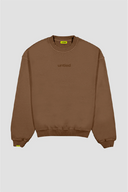 UNTIED® THE ENTRY COLLECTION SS26 BROWN CREWNECK