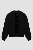 UNTIED® THE ENTRY COLLECTION SS26 BLACK CREWNECK