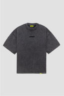 UNTIED® THE ENTRY COLLECTION SS26 VINTAGE BLACK FADEOUT EXTENDED T-SHIRT